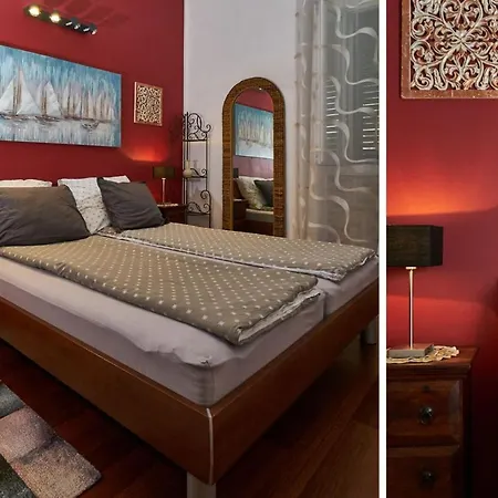 With Garden Next To Beach And Old Town *