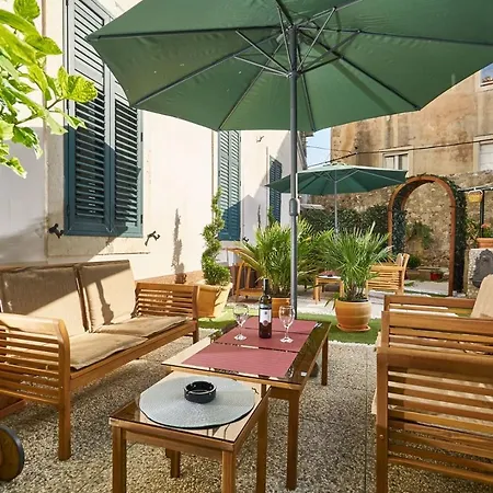 With Garden Next To Beach And Old Town *