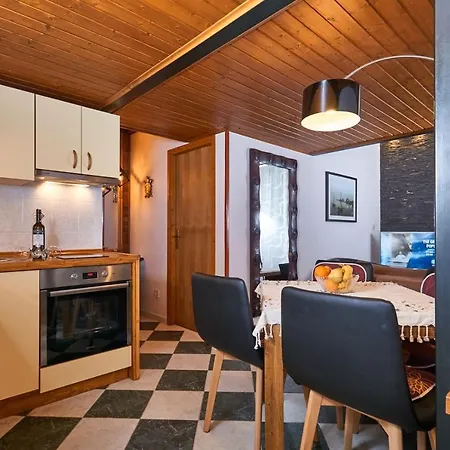 With Garden Next To Beach And Old Town